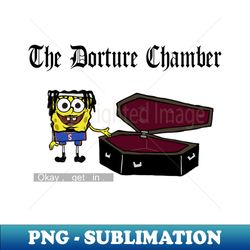 the dorture chamber - aesthetic sublimation digital file - vibrant and eye-catching typography