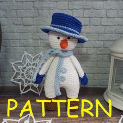 christmas snowman crochet pattern christmas santa's friend crochet pattern