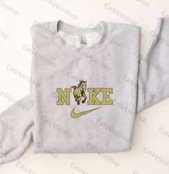 nike cal poly mustangs embroidered sweatshirt, nike embroidered sweater, ncaa hoodie, unisex shirt