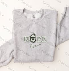 nike north dakota fighting hawks embroidered sweatshirt, nike embroidered sweater, ncaa hoodie, unisex shirt