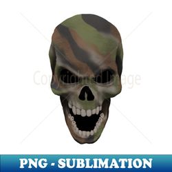 Camo skull - Premium Sublimation Digital Download - Instantly Transform Your Sublimation Projects
