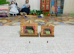 puppet theater . 1:12. dollhouse miniature.