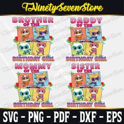 disney junior superkitties pounce!full team birthday t-shirt,disney superkitties birthday tee, disney super cats shirt