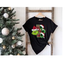 hohoho grinch christmas shirt, merry christmas grinch,ho ho ho christmas, family christmas shirt, christmas gift, family