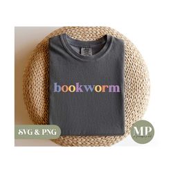 bookworm | reading/booklover svg & png