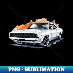 Dodge Charger - Aesthetic Sublimation Digital File - Perfect for Sublimation Art