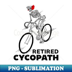 retired cyclist - modern sublimation png file - unlock vibrant sublimation designs