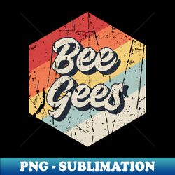 bee gees retro - high-quality png sublimation download - perfect for sublimation mastery