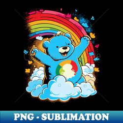 care bears - sublimation-ready png file - defying the norms