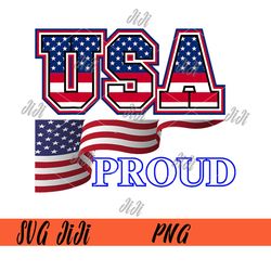 adult usa proud png, national american flag pride png
