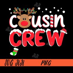 cousin crew christmas png, santa elf xmas png
