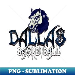 dallas basketball halloween - unique sublimation png download - revolutionize your designs