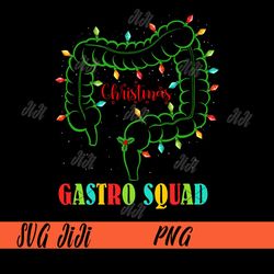 gastro nurse squad png, funny christmas lights gastroenterologist png