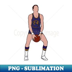 rick barry free throw - unique sublimation png download - vibrant and eye-catching typography