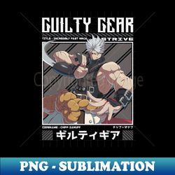 Chipp Zanuff - Guilty Gear Strive - High-Quality PNG Sublimation Download - Perfect for Creative Projects