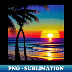 retro sun - 80s abstract 2 - png transparent digital download file for sublimation - unleash your inner rebellion