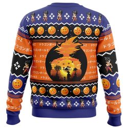 beautiful sunset dragon ball z all over print hoodie 3d zip hoodie 3d ugly christmas sweater 3d fleece hoodie