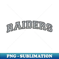 oakland raiders - modern sublimation png file - enhance your apparel with stunning detail