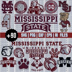 mississippi state, mississippi state svg, mississippi state clipart, mississippi state cricut, football svg, ncaa s