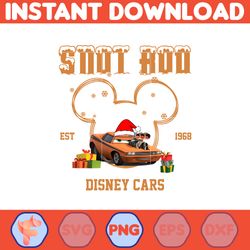christmas cars png, snot rod est 1968 disney cars png, lightning mcqueen png, christmas png, disney balloon png