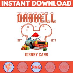 christmas cars png, darrell est 1977 disney cars png, lightning mcqueen png, christmas png, disney balloon png