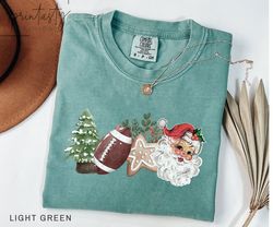 retro christmas football t-shirt, christmas football t-shirt, christmas tee, iprintasty christmas, sport lovers t-shirt