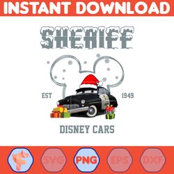 christmas cars png, sheriff est 1949 disney cars png, lightning mcqueen png, christmas png, disney balloon png