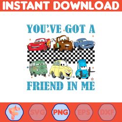 christmas cars png, you've got a friend in me png, lightning mcqueen png, christmas png, disney balloon png