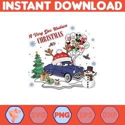 christmas cars png, a very doc hudson christmas png, lightning mcqueen png, christmas png, disney balloon png