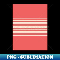 preppy retro stripes - red - premium sublimation digital download - transform your sublimation creations