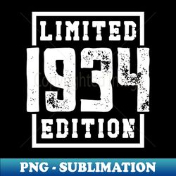 1934 limited edition - signature sublimation png file - defying the norms