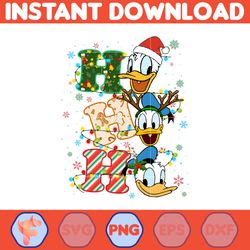 disney merry christmas png, ho ho ho christmas png, christmas character, christmas squad png, christmas friends png