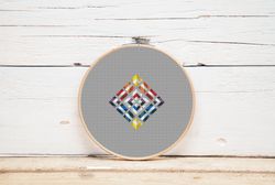 cross stitch geometric patchwork quilt cross stitch abstract cross stitch geometric ornament modern counted cross stitch