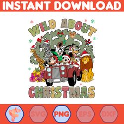 merry christmas png, wild about christmas png, christmas character, christmas squad png