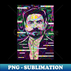 ruben dario 2 - professional sublimation digital download - perfect for sublimation art