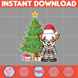 horror merry christmas png, horror christmas png, christmas character, christmas squad png