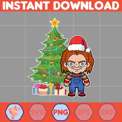 horror merry christmas png, horror christmas png, christmas character, christmas squad png