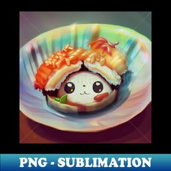 Kawaii Anime Sushi - Trendy Sublimation Digital Download - Capture Imagination with Every Detail