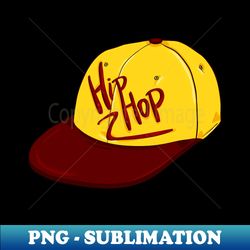 hip hop music cap - aesthetic sublimation digital file - transform your sublimation creations