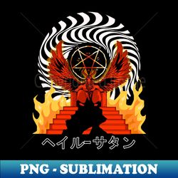 baphomet satanic 666 hail satan demonic occult - instant png sublimation download - perfect for creative projects