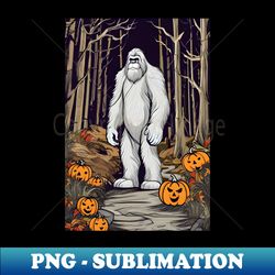 halloween bigfoot 14 - modern sublimation png file - perfect for sublimation mastery
