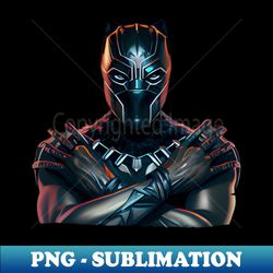 BLACK PANTHER WAKANDA FOREVER - Decorative Sublimation PNG File - Perfect for Sublimation Art