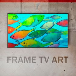 samsung frame tv art digital download, frame tv art abstraction, frame tv art modern, frame tv art painting, expressive