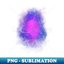 malinois - png sublimation digital download - revolutionize your designs