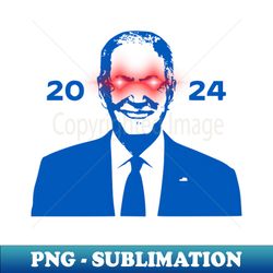 dark brandon 2024 blue - png transparent sublimation file - stunning sublimation graphics
