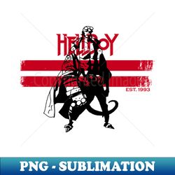 hellboy stripes - signature sublimation png file - defying the norms