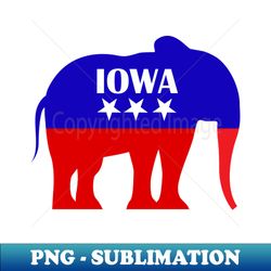 iowa republican - high-quality png sublimation download - vibrant and eye-catching typography