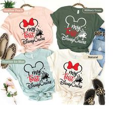 My First Disney Cruise Trip Shirts, Family Matching Shirt, Family Cruise Trip Shirt, Disney Cruise Shirt, Disney 2023 Sh