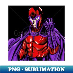 crimson magnus ecopop superhero art - special edition sublimation png file - defying the norms