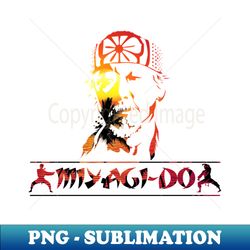 miyagi do wax on wax off - premium png sublimation file - bold & eye-catching